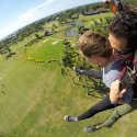 parachuting into Denarau