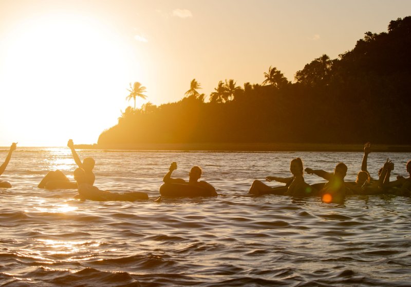 1- Sunset tube cruise
