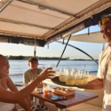 6- drink and sunset