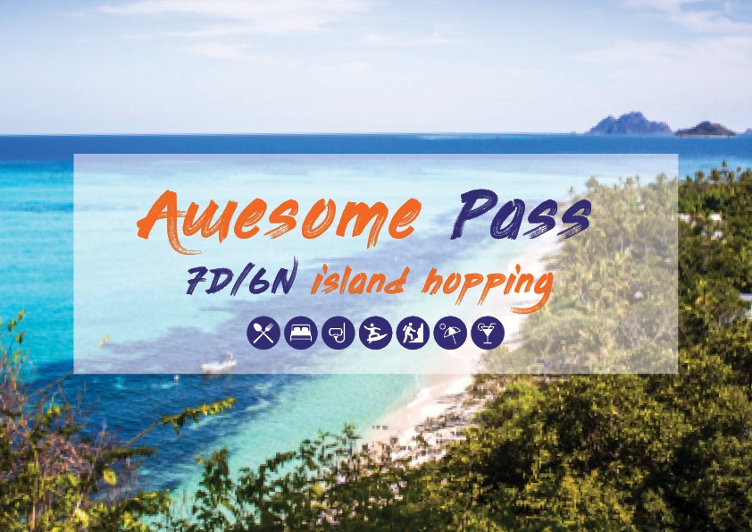 Awesome Pass Fiji - Yasawa Island Hopping + Accommodation