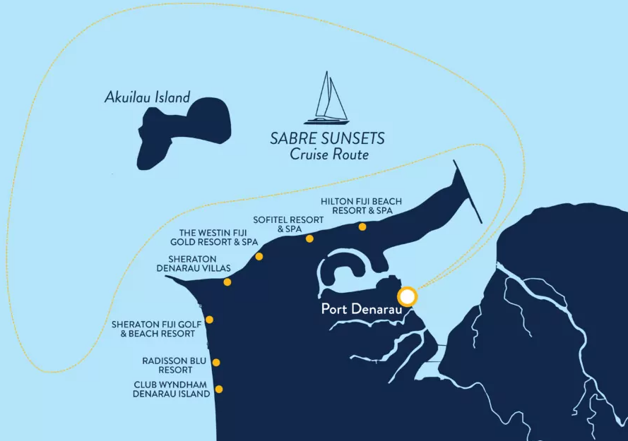 Sabre Sunset Map