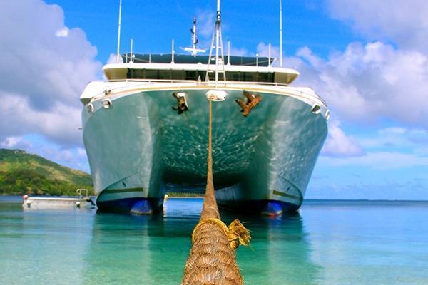 Fiji boat tour experience in Fijian islands