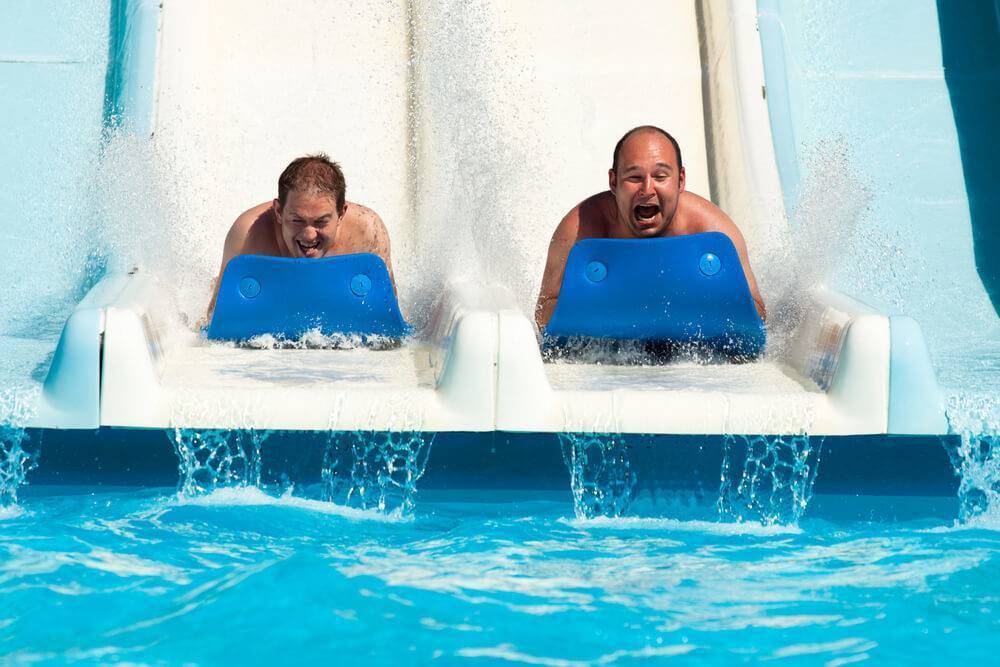 Denarau waterpark in Fiji