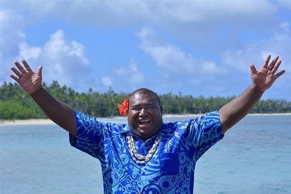 Yasawa islands party beach Fiji