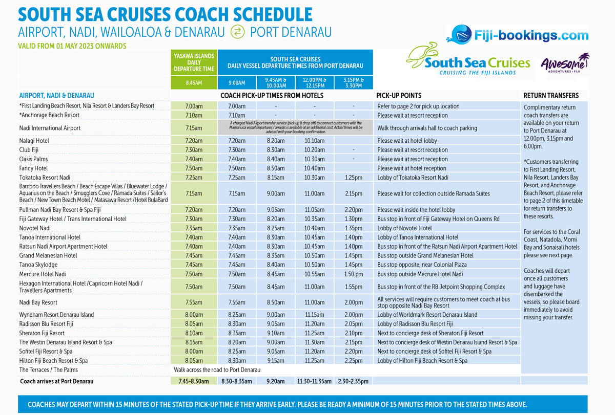 Bula Pass coach transfers